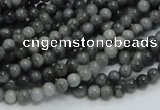 CEE01 15.5 inches 4mm round eagle eye jasper beads wholesale