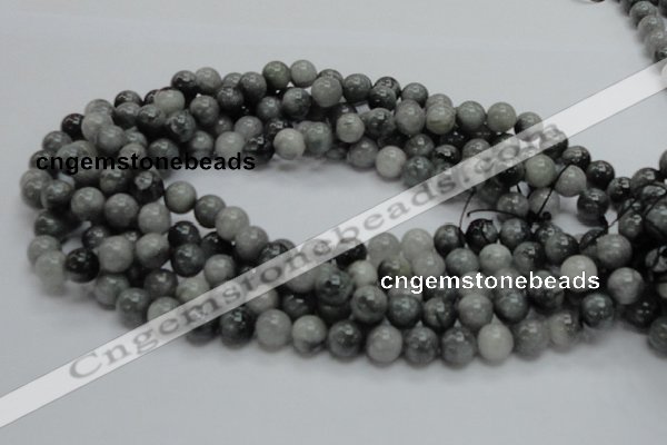 CEE05 15.5 inches 10mm round eagle eye jasper beads wholesale