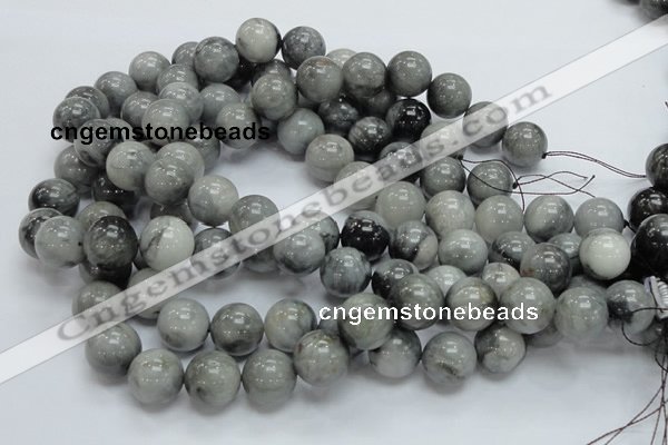 CEE06 15.5 inches 16mm round eagle eye jasper beads wholesale