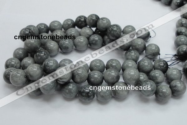 CEE07 15.5 inches 18mm round eagle eye jasper beads wholesale