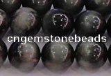 CEE506 15.5 inches 16mm round AAA grade green eagle eye jasper beads