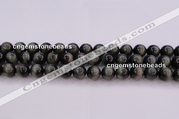 CEE506 15.5 inches 16mm round AAA grade green eagle eye jasper beads