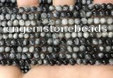 CEE540 15.5 inches 4mm round eagle eye jasper gemstone beads