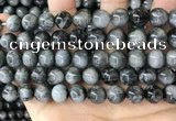 CEE543 15.5 inches 10mm round eagle eye jasper gemstone beads