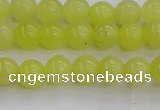 CEJ201 15.5 inches 6mm round lemon jade beads wholesale