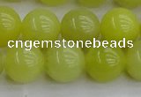 CEJ203 15.5 inches 10mm round lemon jade beads wholesale