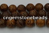 CEJ301 15.5 inches 6mm round elephant skin jasper beads wholesale