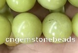 CEJ355 15.5 inches 14mm round lemon jade beads wholesale