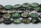 CEM11 15.5 inches 8*12mm oval emerald gemstone beads wholesale