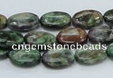 CEM12 15.5 inches 10*14mm oval emerald gemstone beads wholesale