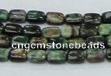 CEM16 15.5 inches 6*8mm rectangle emerald gemstone beads wholesale