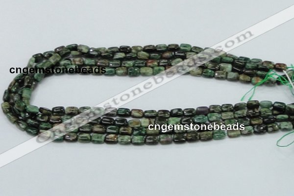 CEM16 15.5 inches 6*8mm rectangle emerald gemstone beads wholesale