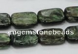 CEM19 15.5 inches 13*18mm rectangle emerald gemstone beads wholesale