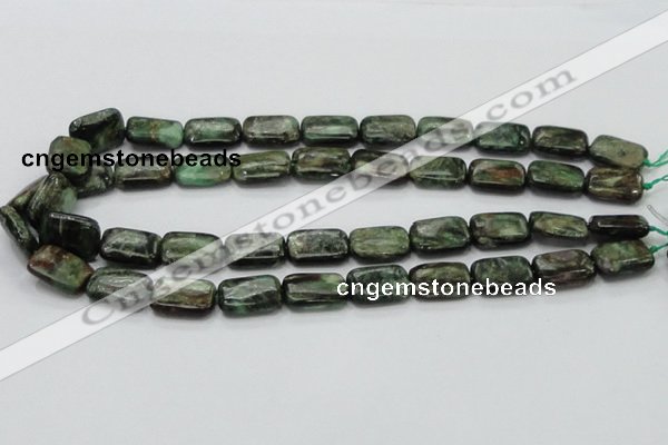 CEM19 15.5 inches 13*18mm rectangle emerald gemstone beads wholesale