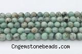 CEM53 15.5 inches 10mm round emerald gemstone beads wholesale