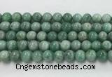 CEM58 15.5 inches 10mm round emerald gemstone beads wholesale