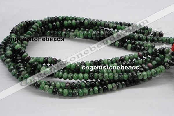 CEP06 15.5 inches 5*8mm rondelle epidote gemstone beads Wholesale