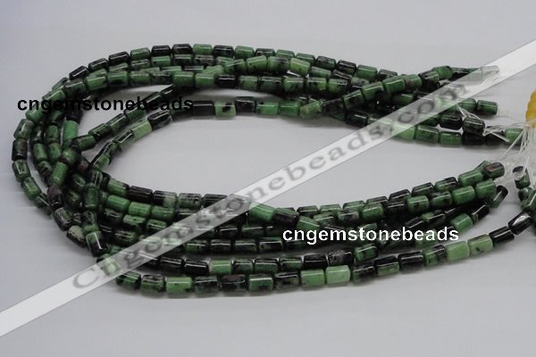 CEP07 15.5 inches 6*8mm column epidote gemstone beads Wholesale