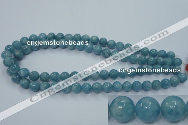 CEQ04 15.5 inches 10mm round blue sponge quartz beads wholesale