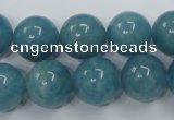 CEQ06 15.5 inches 14mm round blue sponge quartz beads wholesale