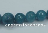 CEQ10 15.5 inches 8mm - 18mm round blue sponge quartz beads wholesale