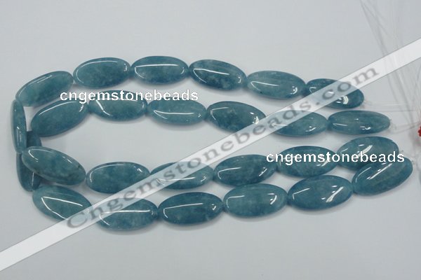 CEQ137 15.5 inches 15*30mm marquise blue sponge quartz beads