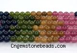 CEQ409 15 inches 6mm round sponge quartz gemstone beads