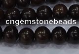 CEY52 15.5 inches 8mm round ebony wood beads wholesale