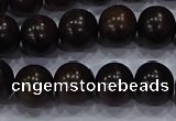 CEY53 15.5 inches 10mm round ebony wood beads wholesale