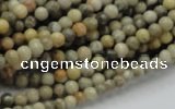 CFA01 15.5 inches 4mm round chrysanthemum agate gemstone beads