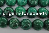 CFA75 15.5 inches 12mm round green chrysanthemum agate beads