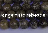 CFC212 15.5 inches 8mm round grey fossil coral beads wholesale