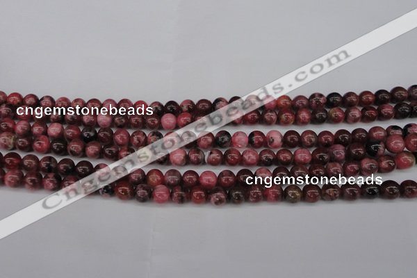 CFE01 15.5 inches 4mm round natural Brazilian fowlerite beads