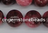 CFE10 15.5 inches 13mm round natural Brazilian fowlerite beads