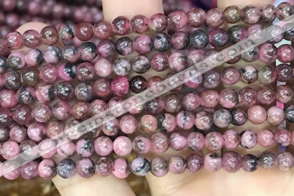 CFE20 15.5 inches 6mm round natural fowlerite beads wholesale