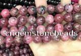 CFE24 15.5 inches 13mm round natural fowlerite beads wholesale