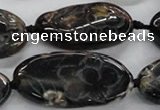 CFG1175 15.5 inches 20*30mm – 25*35mm carved freeform agate beads