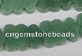 CFG286 15.5 inches 17*25mm carved green aventurine beads