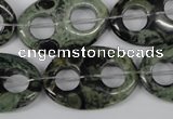 CFG311 15.5 inches 20*30mm carved oval kambaba jasper beads