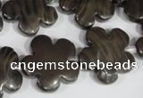 CFG682 15.5 inches 20mm carved flower grain stone beads