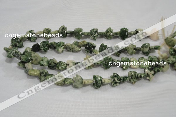 CFG783 15.5 inches 10*15mm carved animal snake dragon jade beads