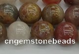 CFJ203 15.5 inches 10mm round fancy jasper beads wholesale