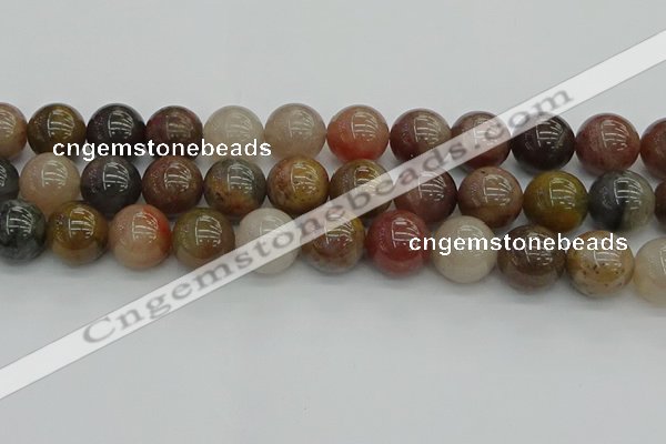 CFJ205 15.5 inches 14mm round fancy jasper beads wholesale