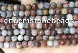 CFJ251 15.5 inches 6mm faceted round fantasy jasper beads wholesale