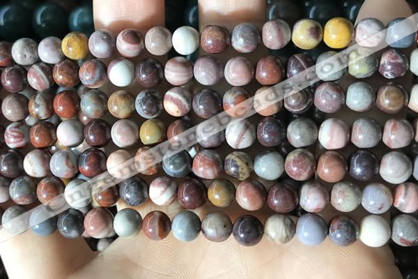 CFJ257 15.5 inches 6mm round fantasy jasper beads wholesale