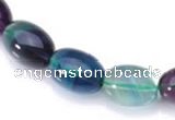 CFL10 16 inch 12*16mm egg-shaped AA grade natural fluorite beads