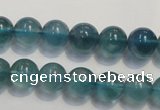 CFL1002 15.5 inches 8mm round blue fluorite beads wholesale