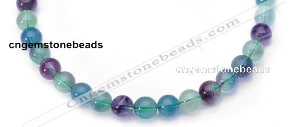 CFL11 16 inch 4mm round A- grade natural fluorite bead Wholesale