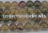 CFL1102 15.5 inches 8mm round yellow fluorite gemstone beads