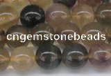 CFL1105 15.5 inches 14mm round yellow fluorite gemstone beads